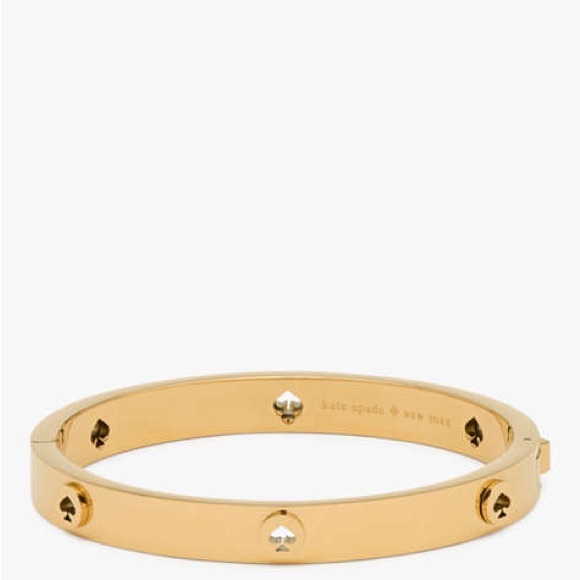 kate spade Jewelry - Kate Spade Gold Studded Bracelet